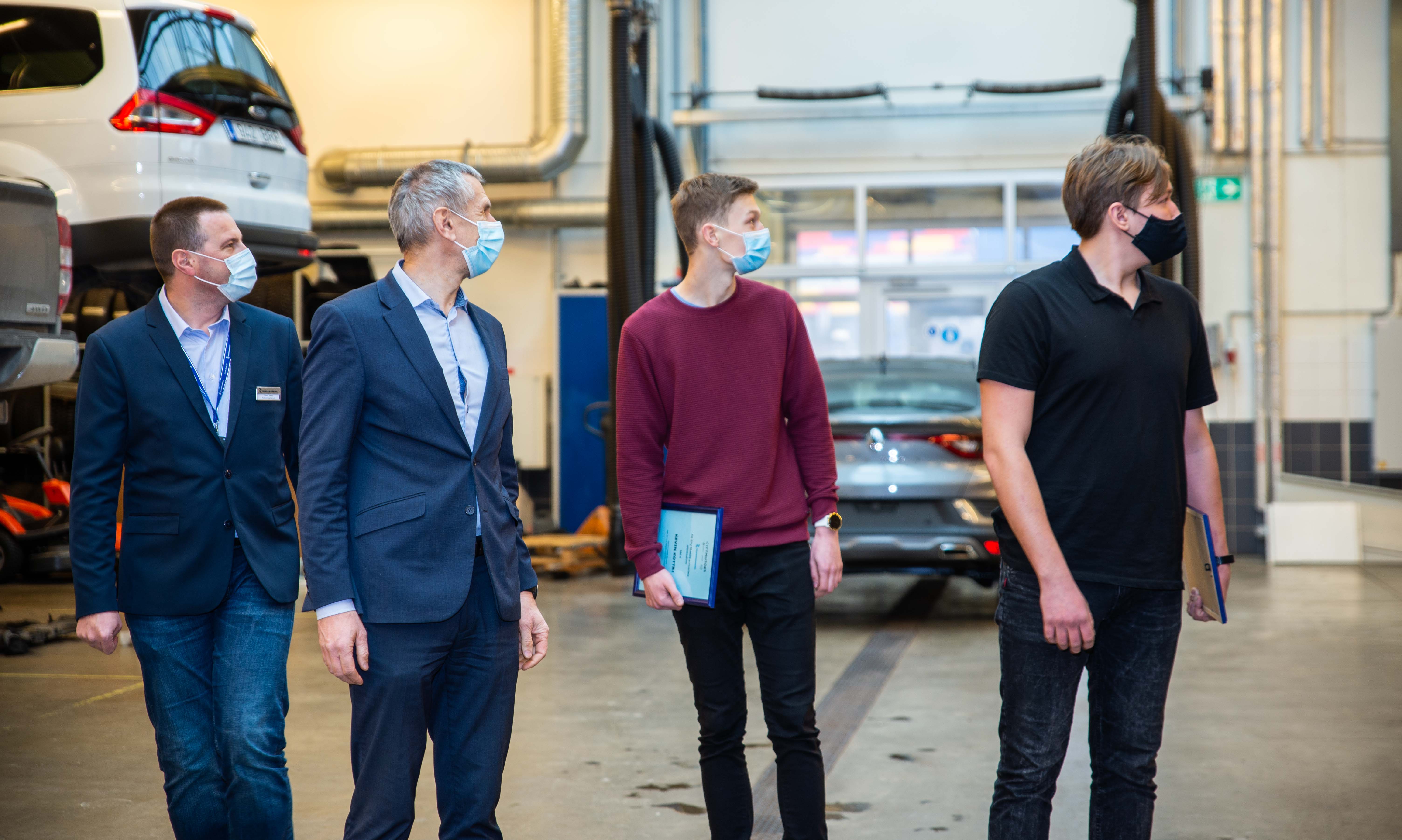 City Motors andis välja autoeriala stipendiumi koostöös Tallinna Lasnamäe Mehaanikakooliga. 