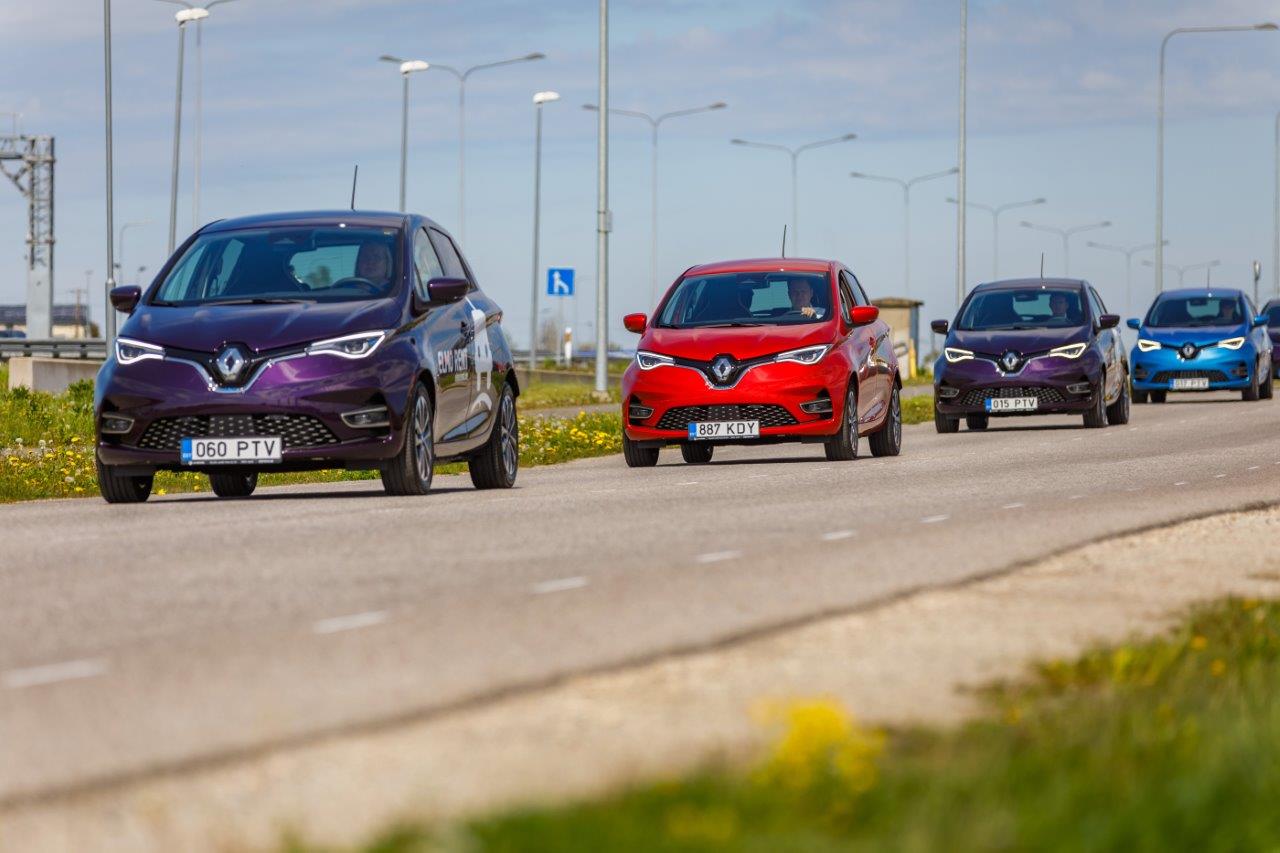 City Motors andis ELMO Rendile üle esimesed pikima sõiduulatusega elektriautod Renault Zoe 