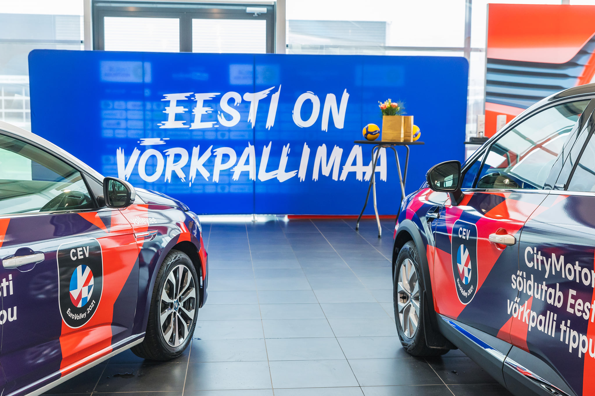 City Motorsist sai Eesti võrkpallikoondiste ja alaliidu autopartner