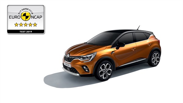 Renault Captur eksterjöör oranž