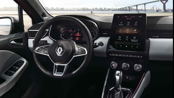 Renault Clio sisekujundus Renault Connect