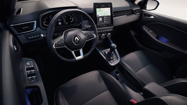 Renault Clio sisekujundus navigatsioon seade