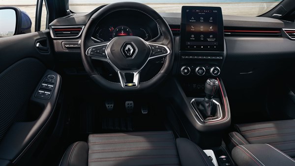 Renault Clio EASY LINK multimeediasüsteem ekraan sisekujundus