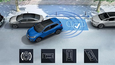 Renault Kadjar iseparkimissüsteem Easy Park Assist 