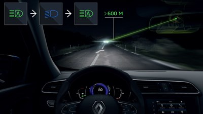 Renault automaatne kaug- ja lähitulede vahetus
