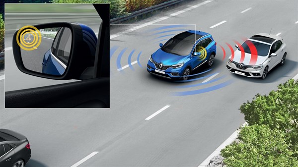 Renault Kadjar pimeala jälgimissüsteem