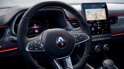 Uus Renault Arkana Easy Link multimeediasüsteem Android Auto ja Apple CarPlay R.S.Line