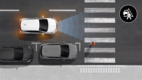 Renault Clio juhiabisüsteemid hädaabipidurdus