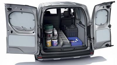 Tarbesõiduk Renault Kangoo Van/Kaubik lisavarustus hallid puidust kaitsepaneelid Premium
